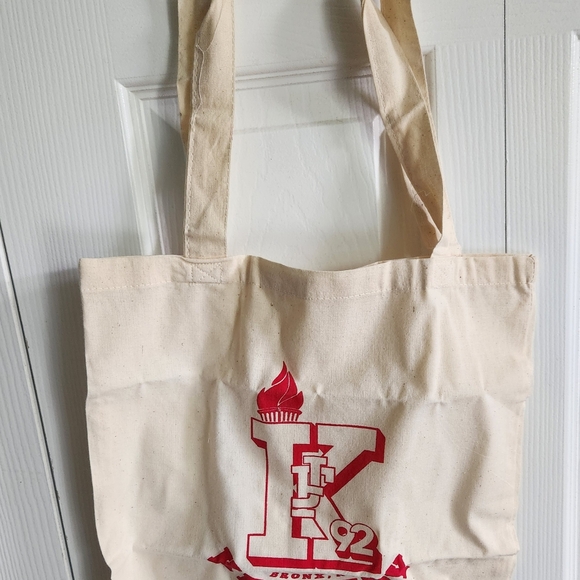 Class of 1992. JOHN F. KENNEDY, Bronx campus high school canvas tote bag. 27 ct - Picture 2 of 3